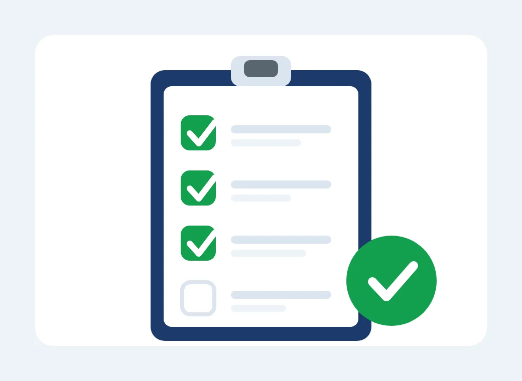 Eligibility checklist reviewed before GLP-1 treatment